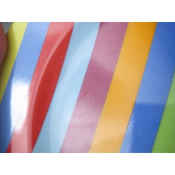 Swid Powell Gene Meyer Stripes Porcelain Ceramic Salad Plate Thailand - Picture 5 of 8